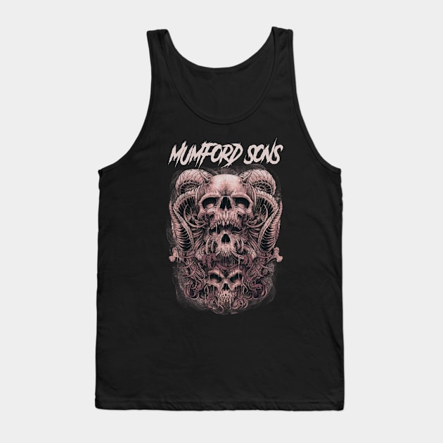 MUMFORD N SONS BAND Tank Top by Pastel Dream Nostalgia